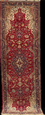 Appraisal: Tabriz Runner ' x '