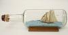 Appraisal: SHIP IN A BOTTLE - Masterfully crafted fully rigged two