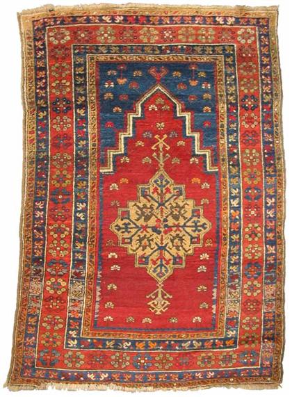 Appraisal: Taspinar prayer rug central anatolia circa early th century ft