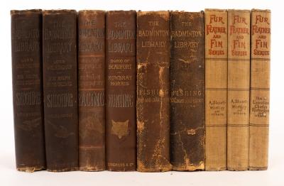 Appraisal: Six volumes from The Badminton Library including fishing racing and