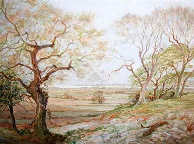 Appraisal: CHARLES THOMAS BRISTOL SAVAGE b 'The Walnut Tree' signed with