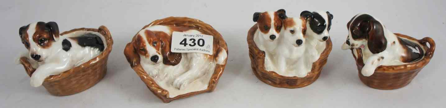 Appraisal: A collection of Royal Doulton Puppy Dogs to include Puppy