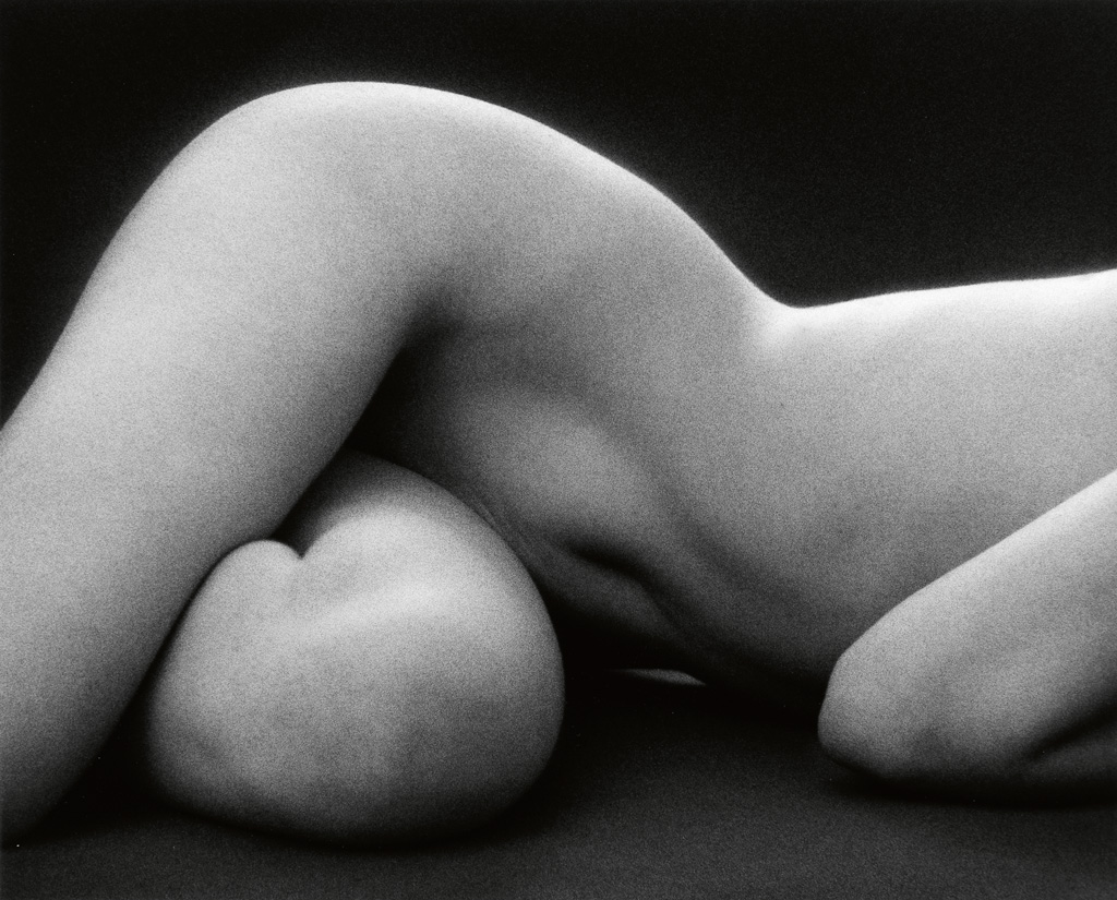 Appraisal: RUTH BERNHARD - Hips Horizontal Oversized silver print x inches