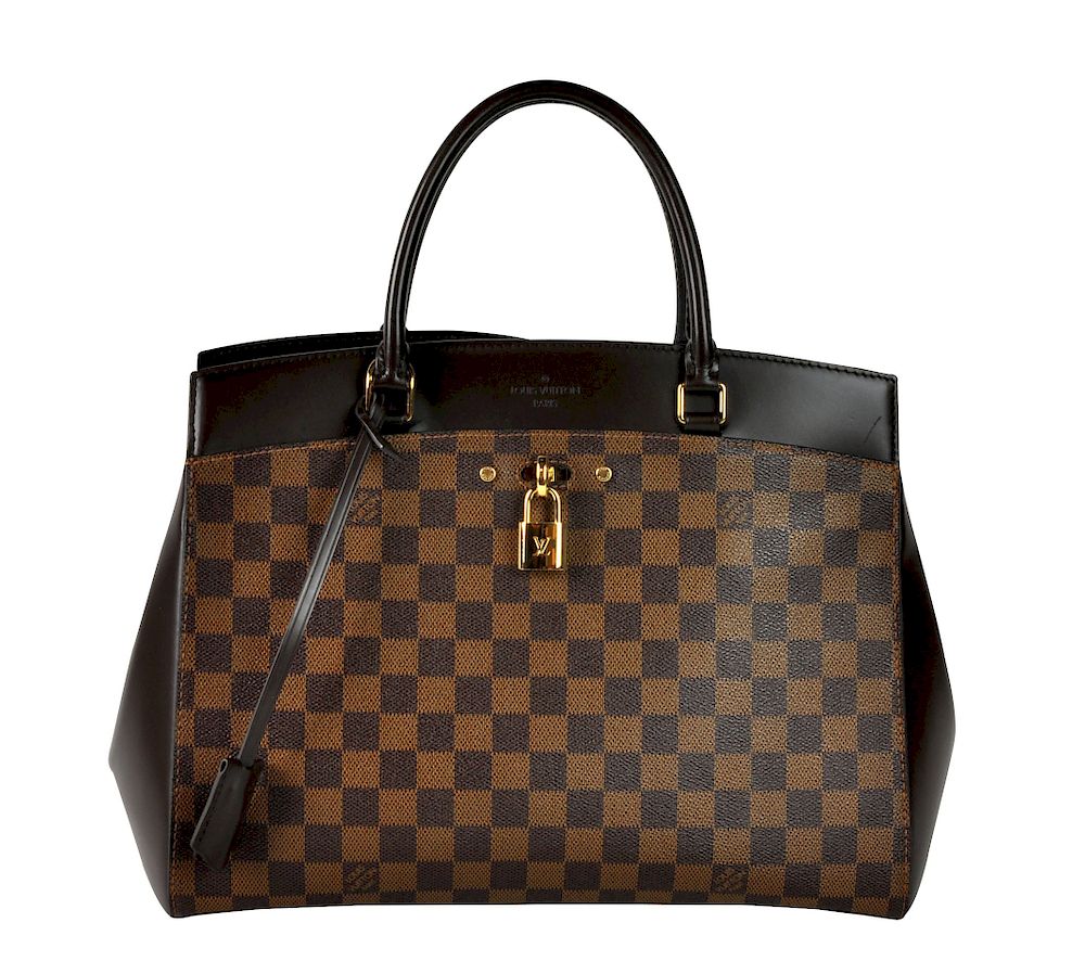 Appraisal: Brown Damier Louis Vuitton Tote Bag Louis Vuitton tote or