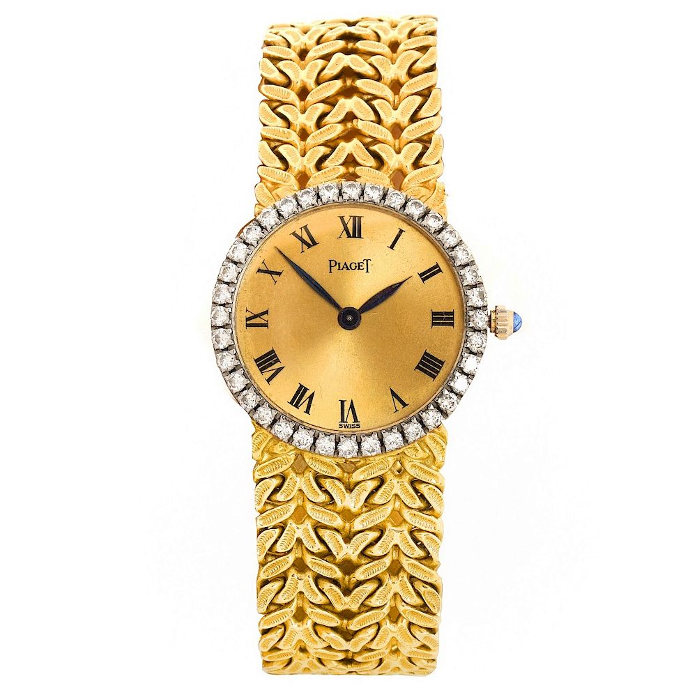 Appraisal: Vintage Piaget K Watch Lady's Vintage Piaget Karat Yellow Gold