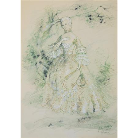 Appraisal: Jose Varona Argentinian b Costume Design for Beverly Sills as