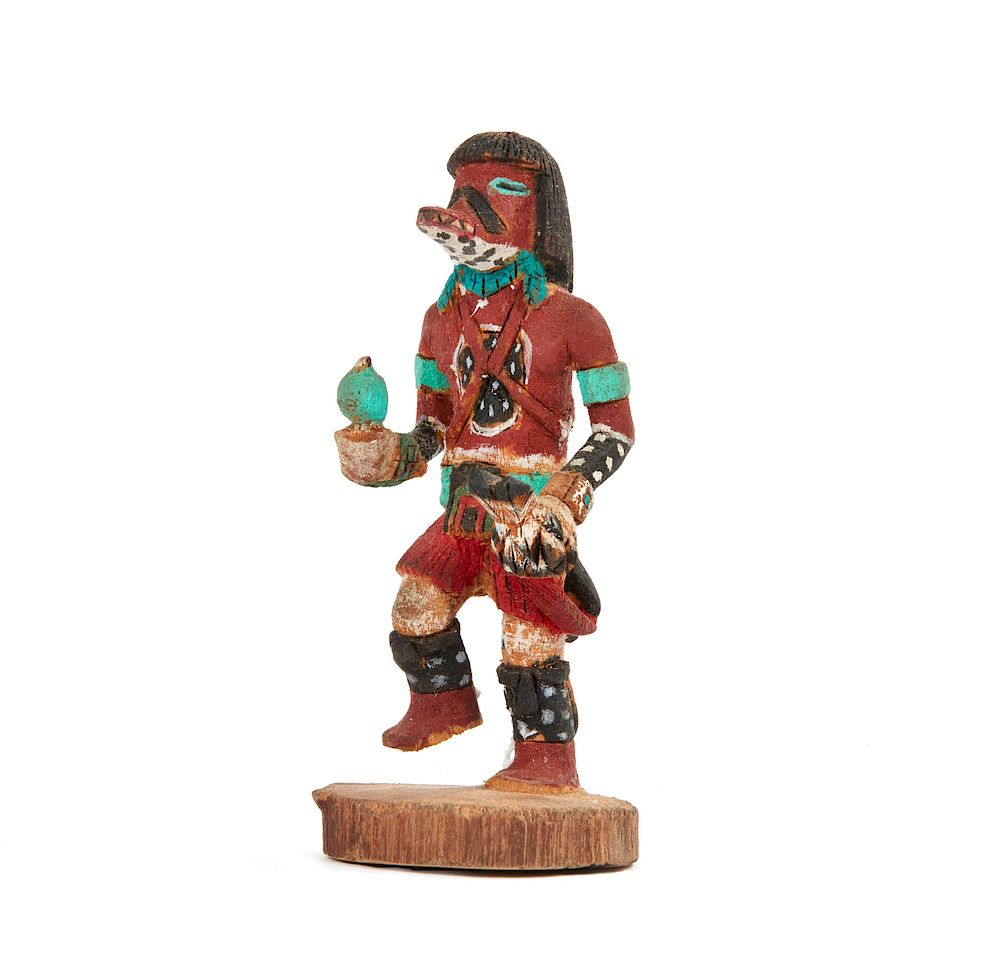 Appraisal: Hopi Mountain Lion Kachina Toho Lee Chapella Hopi Mountain Lion