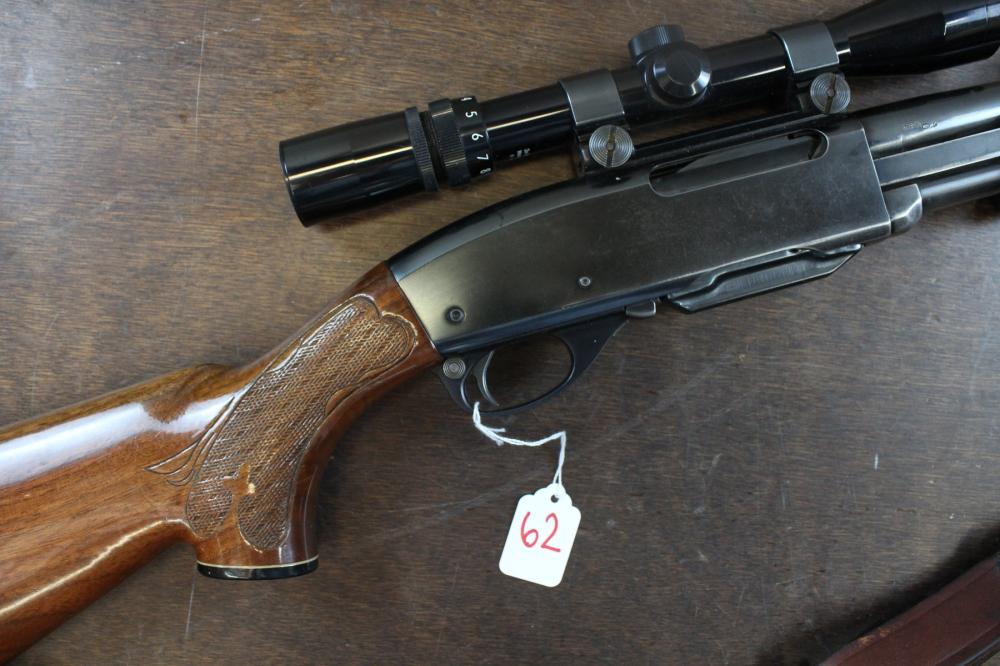 Appraisal: REMINGTON MODEL SLIDE ACTION RIFLE - caliber barrel blued finish