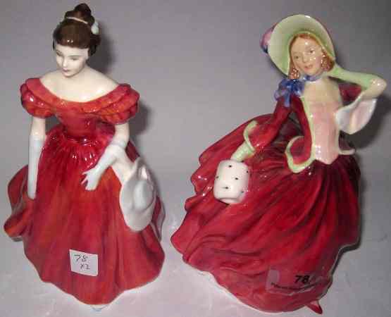 Appraisal: Royal Doulton Figures Autumn Breeze HN Winsome HN