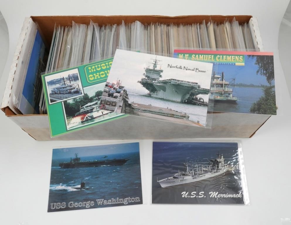 Appraisal: Over postcards in plastic sleeves Some unused