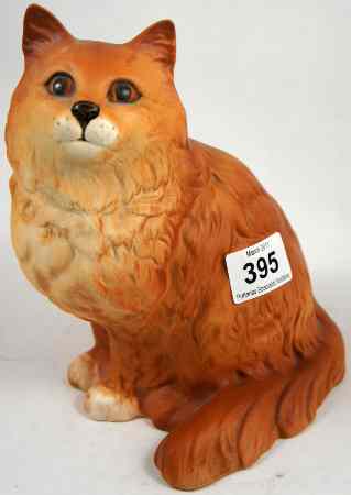 Appraisal: Beswick Persian Cat Seated Model in Ginger Matt