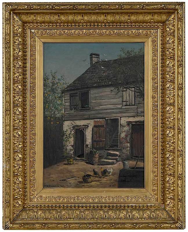 Appraisal: Frank Henry Shapleigh New Hampshire Boston Florida - Old House