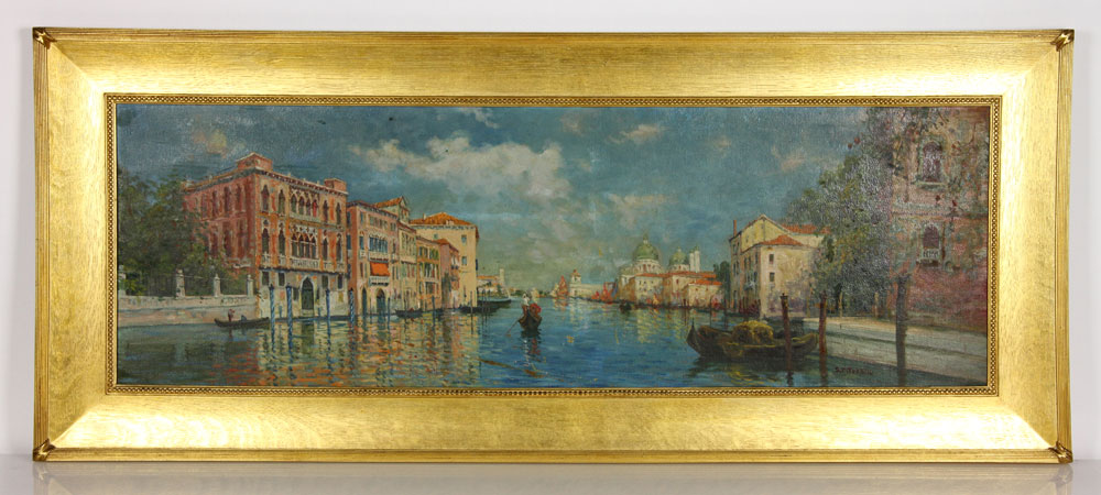 Appraisal: - Torello Venice Grand Canal O P S R Torello