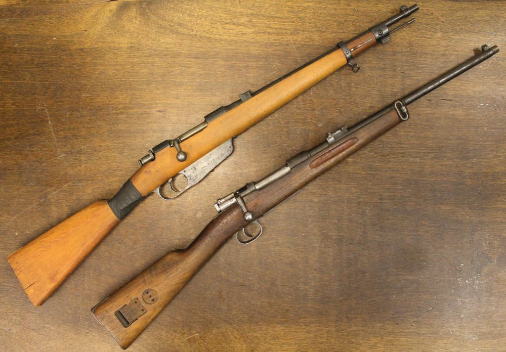 Appraisal: TWO SPORTERIZED BOLT ACTION MILITARY RIFLES Carl Gustafs stads Gevarsfaktori