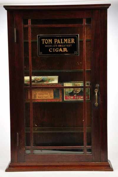 Appraisal: Tom Palmer Display Case Description One of a kind Tom