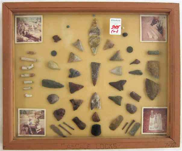 Appraisal: A COLLECTION OF NATIVE AMERICAN INDIAN ARTIFACTS approximately forty five