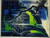 Appraisal: SERIGRAPH- 'GREEN PASTURES' BY EYVIND EARLE NY CA - DEPICTING