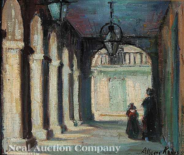 Appraisal: Alberta Kinsey American New Orleans - Under the Cabildo's Arcade