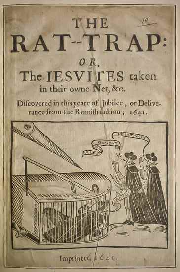 Appraisal: Heywood Thomas The Rat-Trap or the Jesuites taken in their