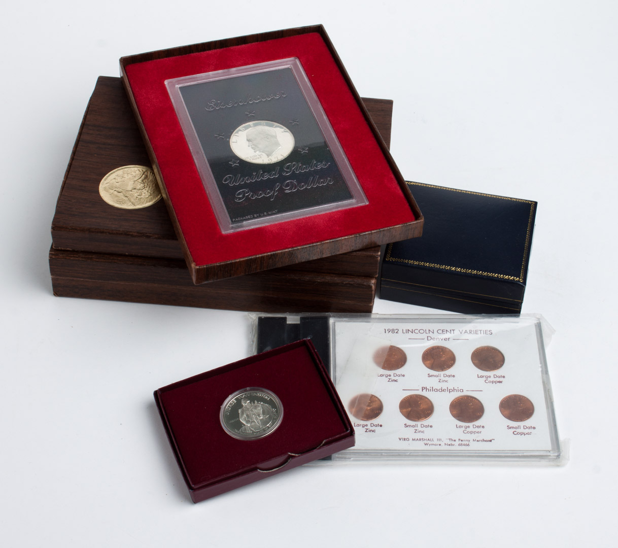 Appraisal: Assorted U S Proofs and modern commemoratives all in original