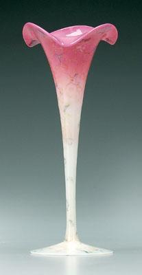 Appraisal: Agata lily vase New England Glass Company - in Maude