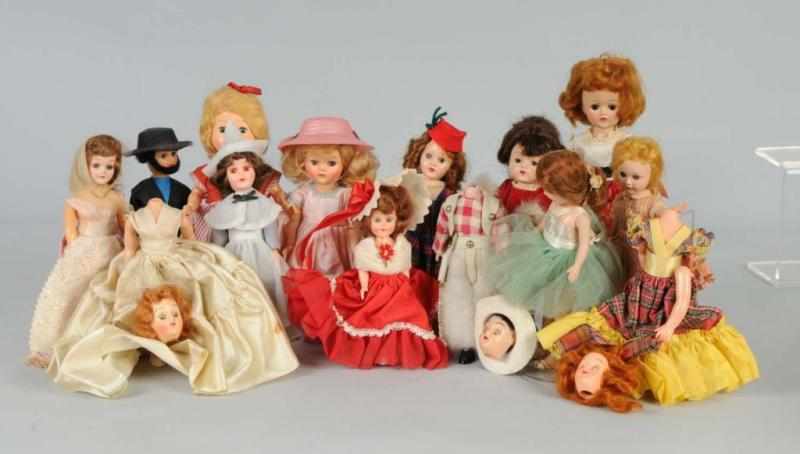 Appraisal: Lot of Plastic Dolls Description Sandra Sues one all original