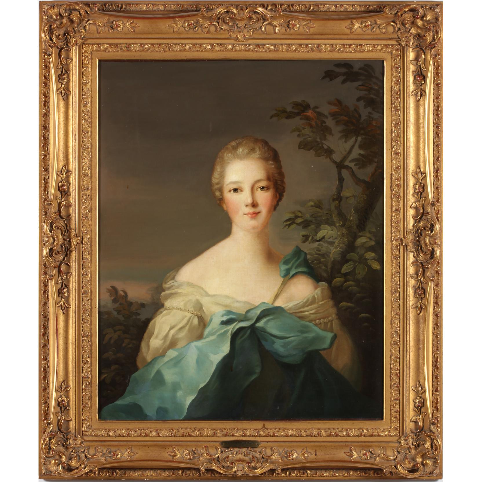 Appraisal: follower of Jean Marc Nattier Fr - Portrait of a