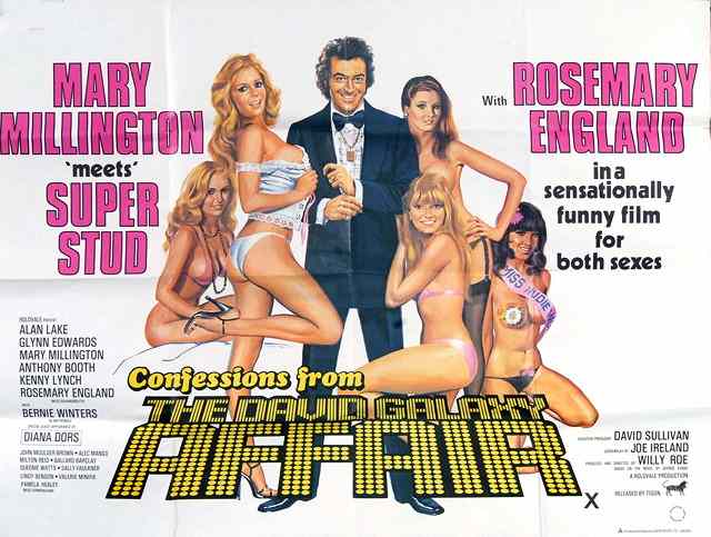 Appraisal: THE DAVID GALAXY AFFAIR comedy starring Diana Dors British quad