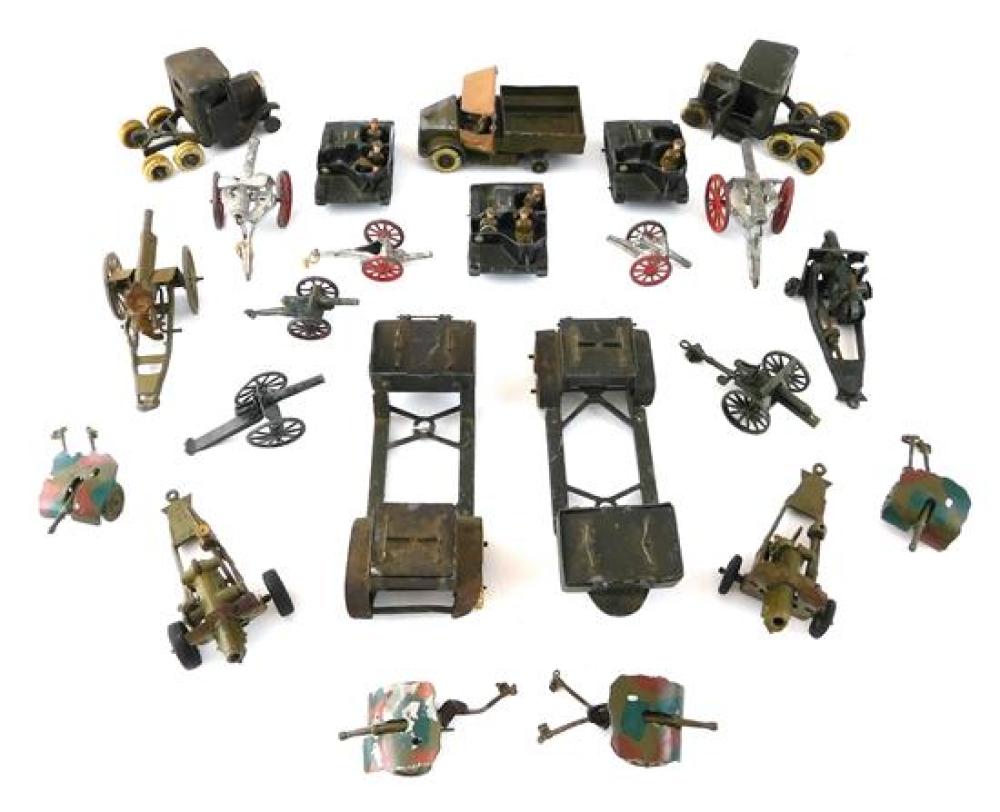 Appraisal: TOYS piece assorted vehicles and artillery Britains Ltd and others