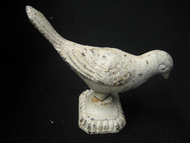 Appraisal: Cast Iron Figural Bird Doorstop