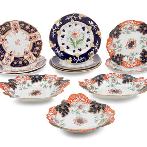 Appraisal: A Group of English Ironstone and Porcelain Table Wares Various