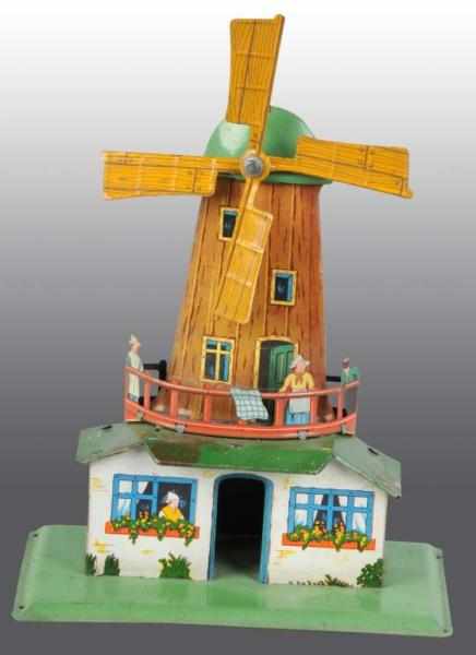 Appraisal: Krauss Mohr Windmill Steam Toy Accessory Description Minor paint loss