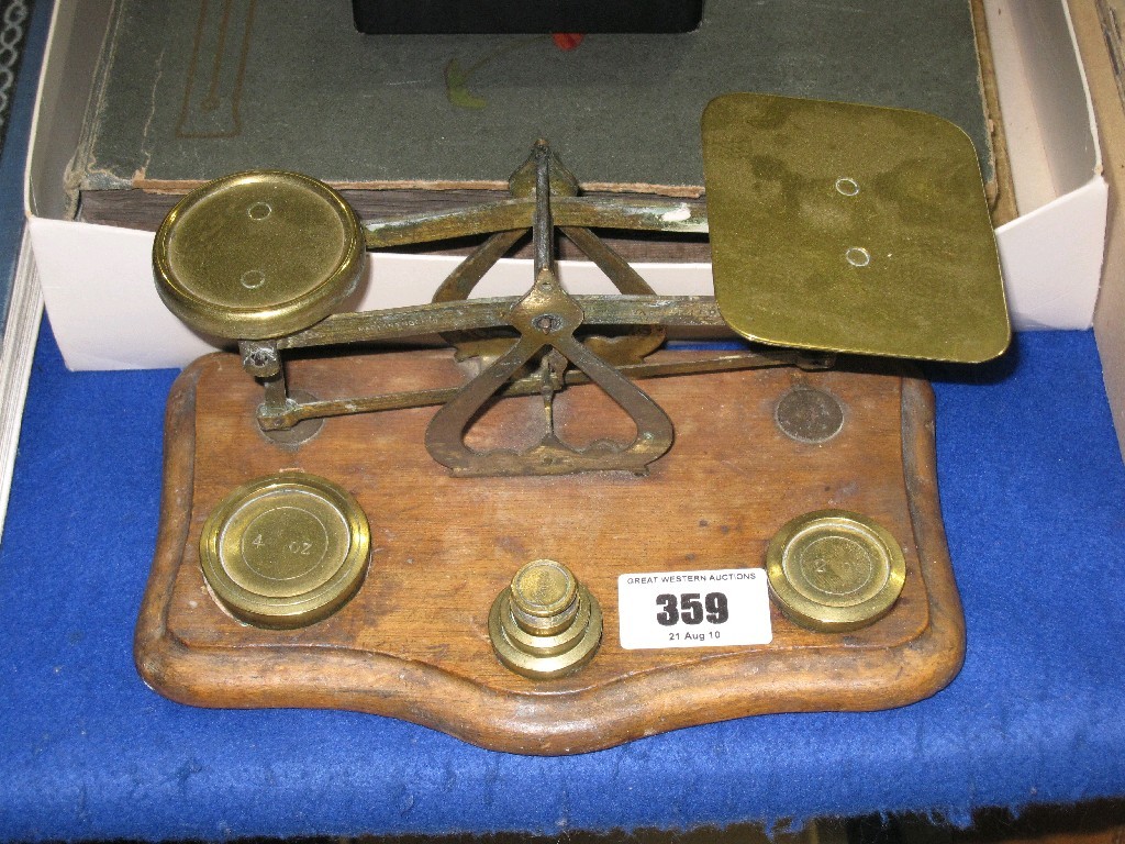 Appraisal: Set of postal scales