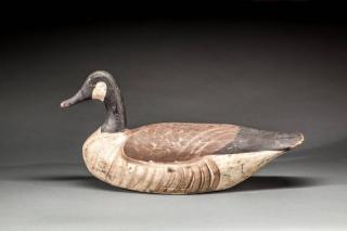 Appraisal: Canada Goose Miles Hancock - Chincoteague VAc A full-bodied decoy