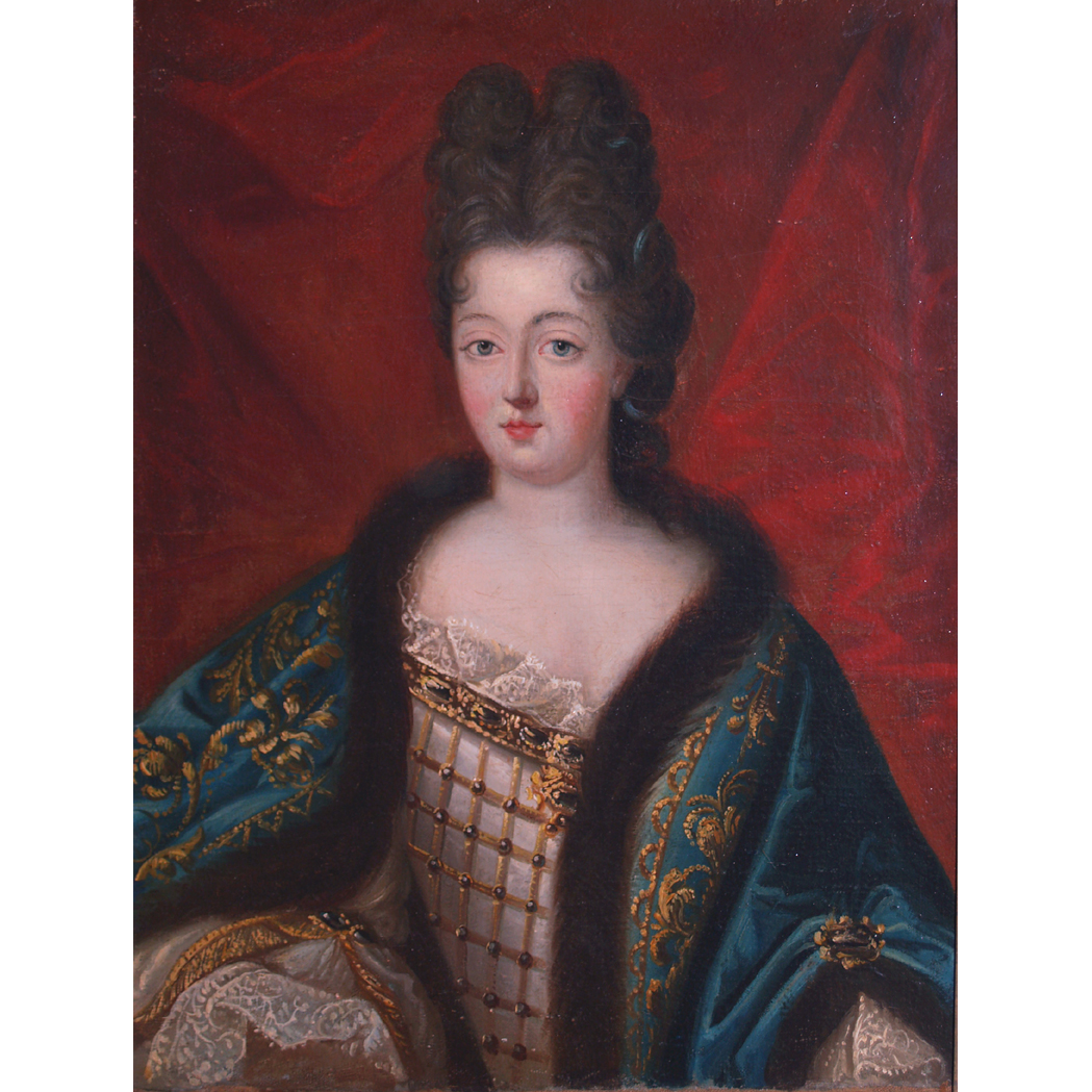 Appraisal: French School th Century Portrait of a Lady Oil on