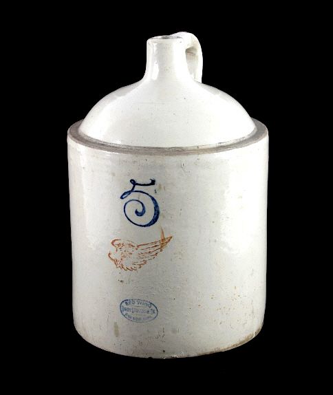 Appraisal: Red Wing Gallon Salt Glazed Jug This is an original