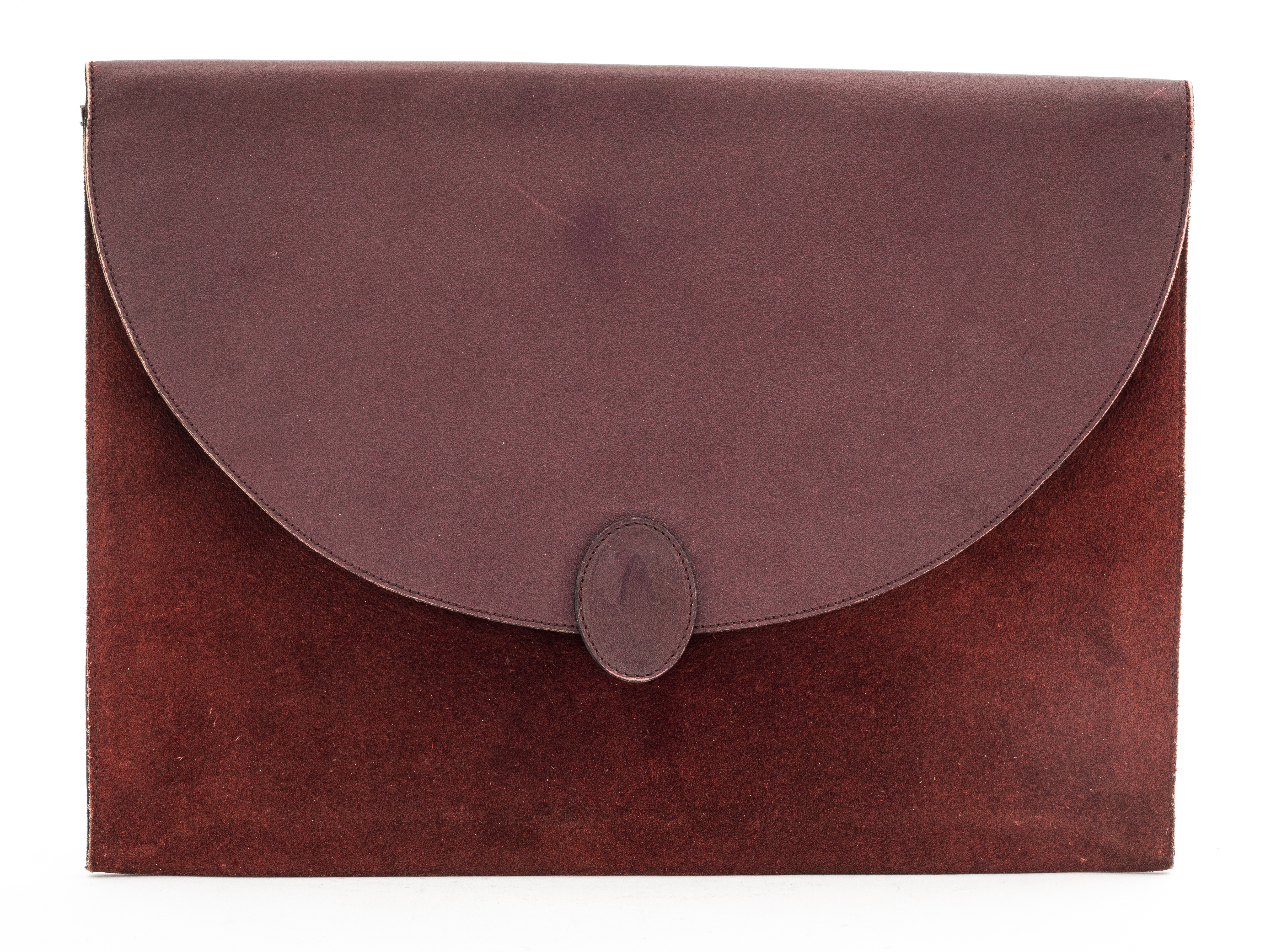 Appraisal: CARTIER LEATHER ENVELOPE CASE Cartier leather envelope case embossed with