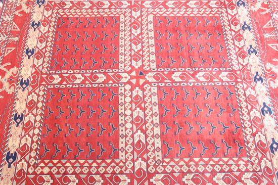 Appraisal: BOKHARA RUG - ft x ft in