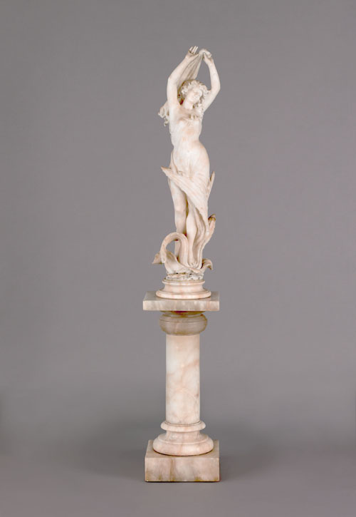 Appraisal: Italian marble sculpture of a young woman late th c