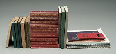 Appraisal: Collection of Gurley s manuals related literature manuals for wear