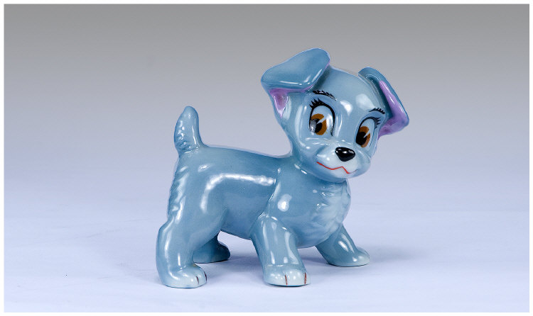 Appraisal: Wade Figure Disney Blow-Ups - Scamp Wade Black Transfer Marks