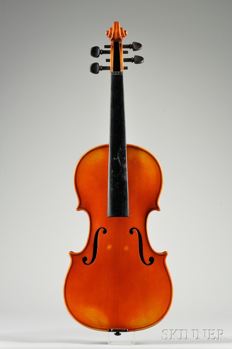 Appraisal: Modern Violin Roderick Paesold Bubenreuth labeled RODERICK PAESOLD DATE MODEL