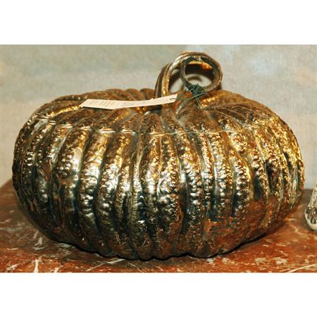 Appraisal: Buccellati Sterling Silver Pumpkin Table Ornament Estimate -