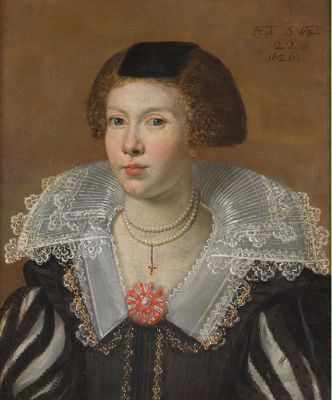 Appraisal: Attr Justus Sustermans Flemish - Portrait of a Noblewoman possibly