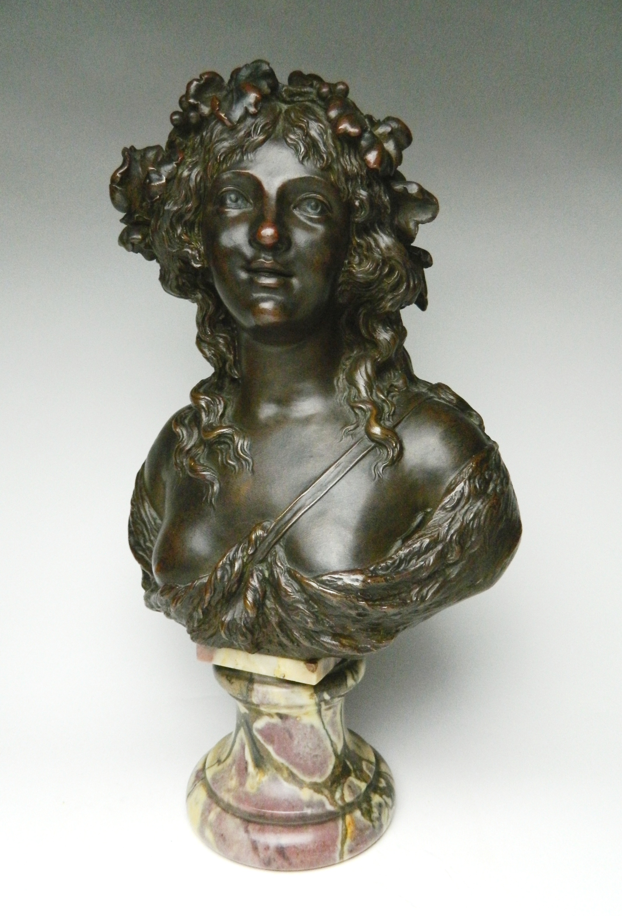 Appraisal: after Joseph Charles Marin French - Bust of a Nymph-