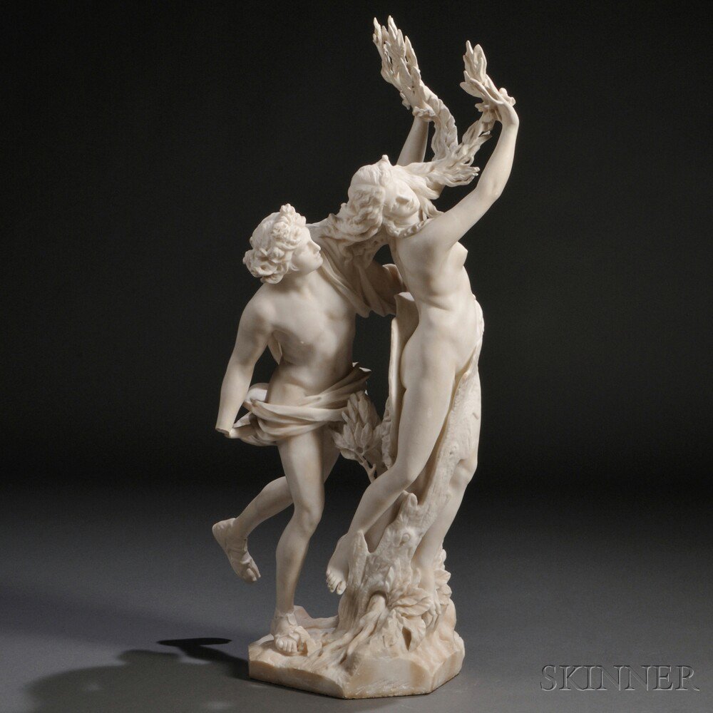 Appraisal: Continental School Late th Early th Century Apollo and Daphne