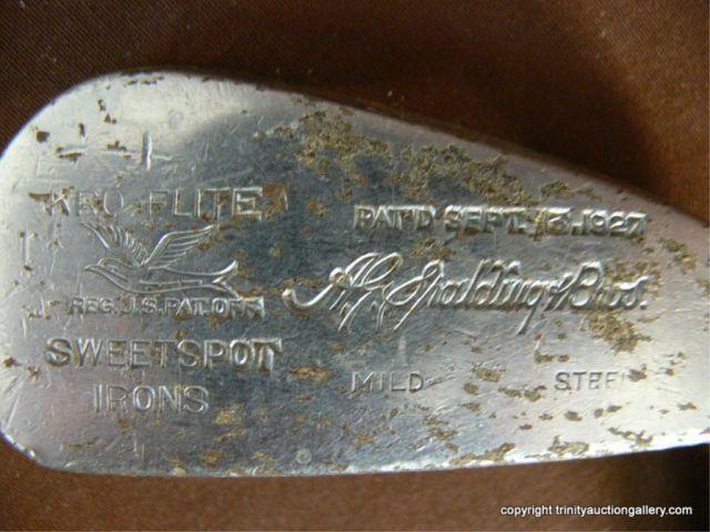 Appraisal: Antique Hickory Shaft Golf Club - is an early patent