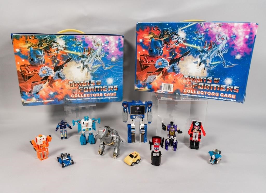 Appraisal: Autobots featuring Dinobot Grimlock Decepticon Communicator Soundwave with cassette buzzsaw