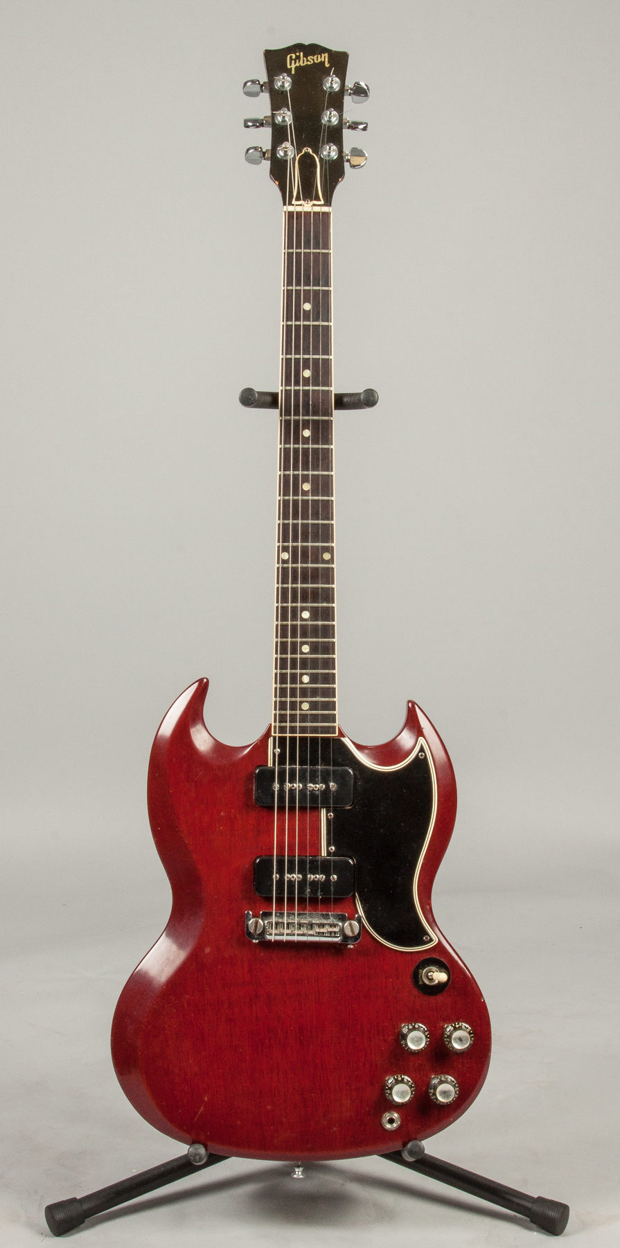 Appraisal: Gibson SG Special Red stained wood body