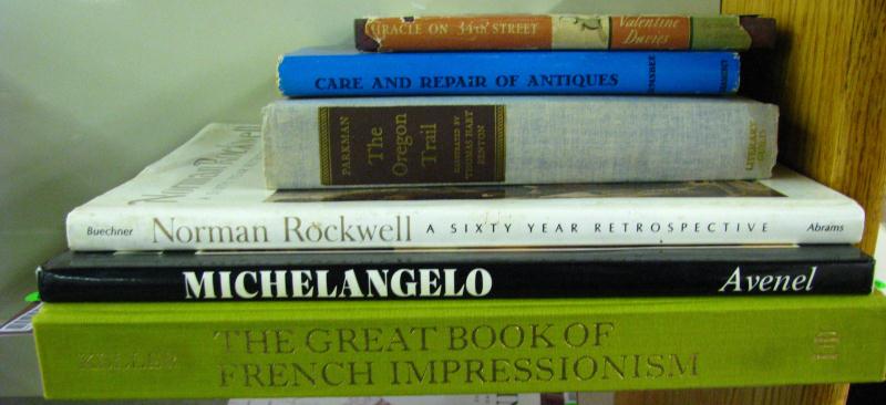 Appraisal: Group of Art Books and Fiction including ''The Great Book